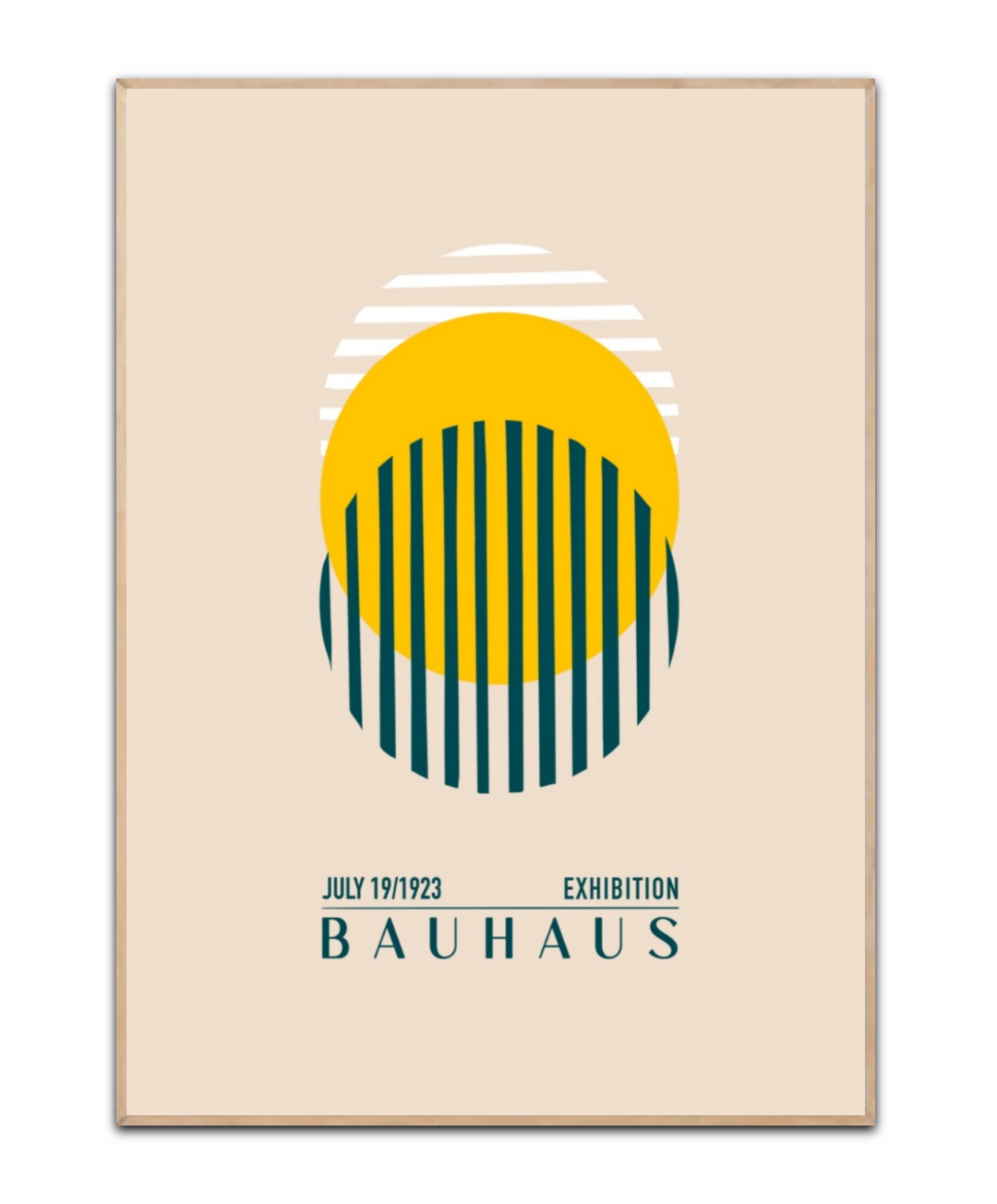 Modern Abstract Shapes – Zeitloses Poster