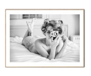 A chick, a click, and a curl Poster