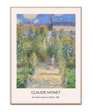 Claude Monet, – The Artist´s garden