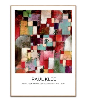Paul Klee – Red, green and yellow Poster