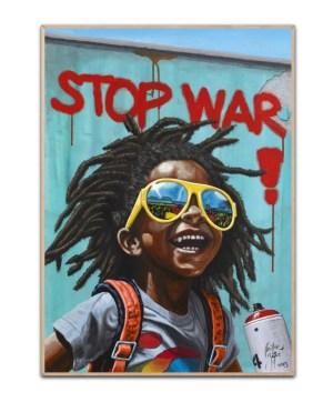 Stop War Poster y Christian Beijer