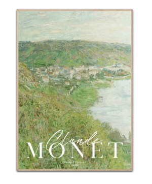 Claude Monet, View of Vétheuil Poster