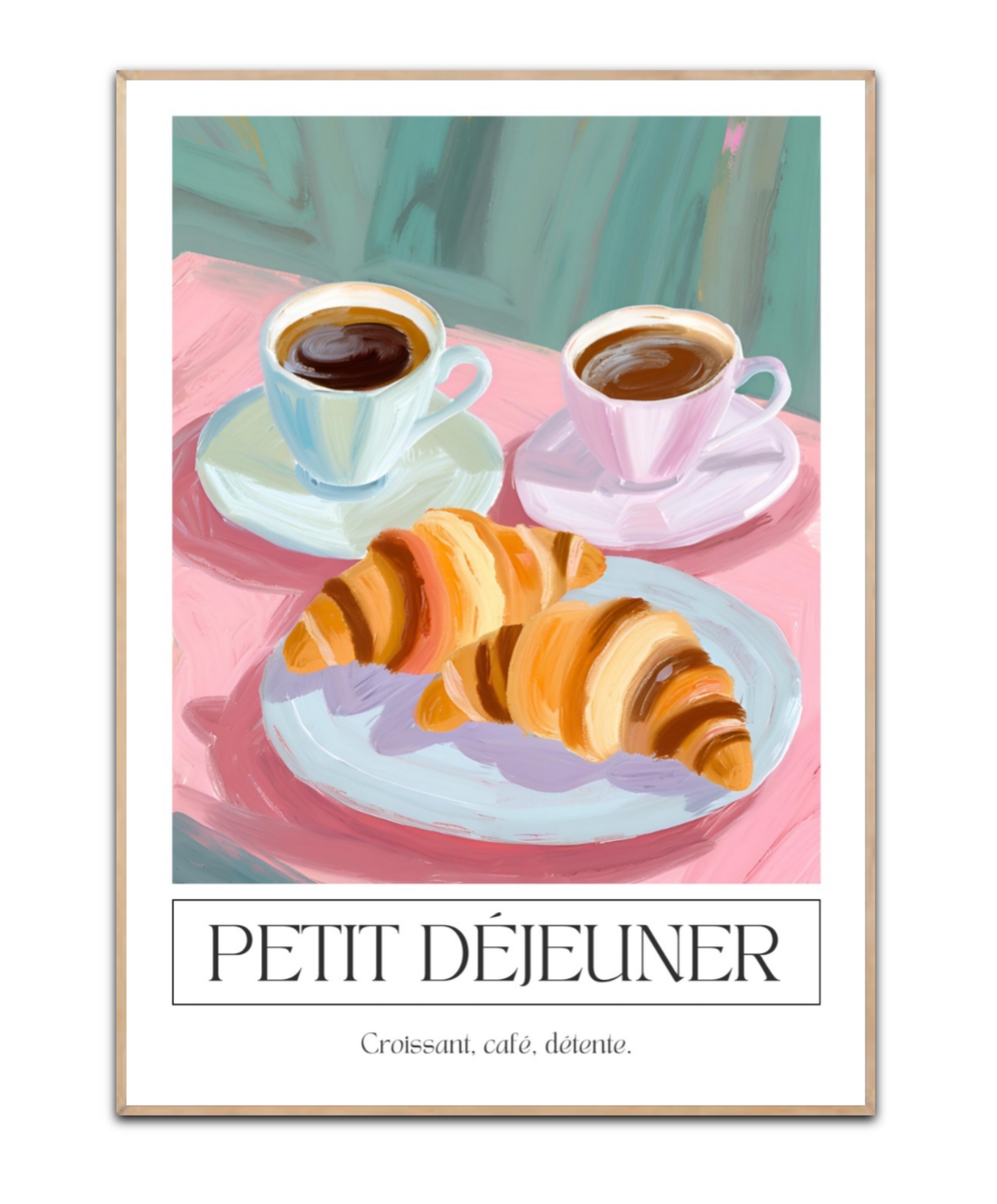 Petit dejeuner Poster von Ohkimiko