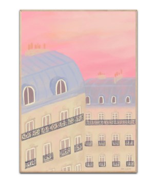 Paris, My Love Stadt Katharina Puritscher Poster