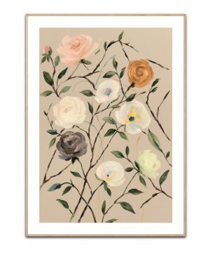 Floral Jazz Poster