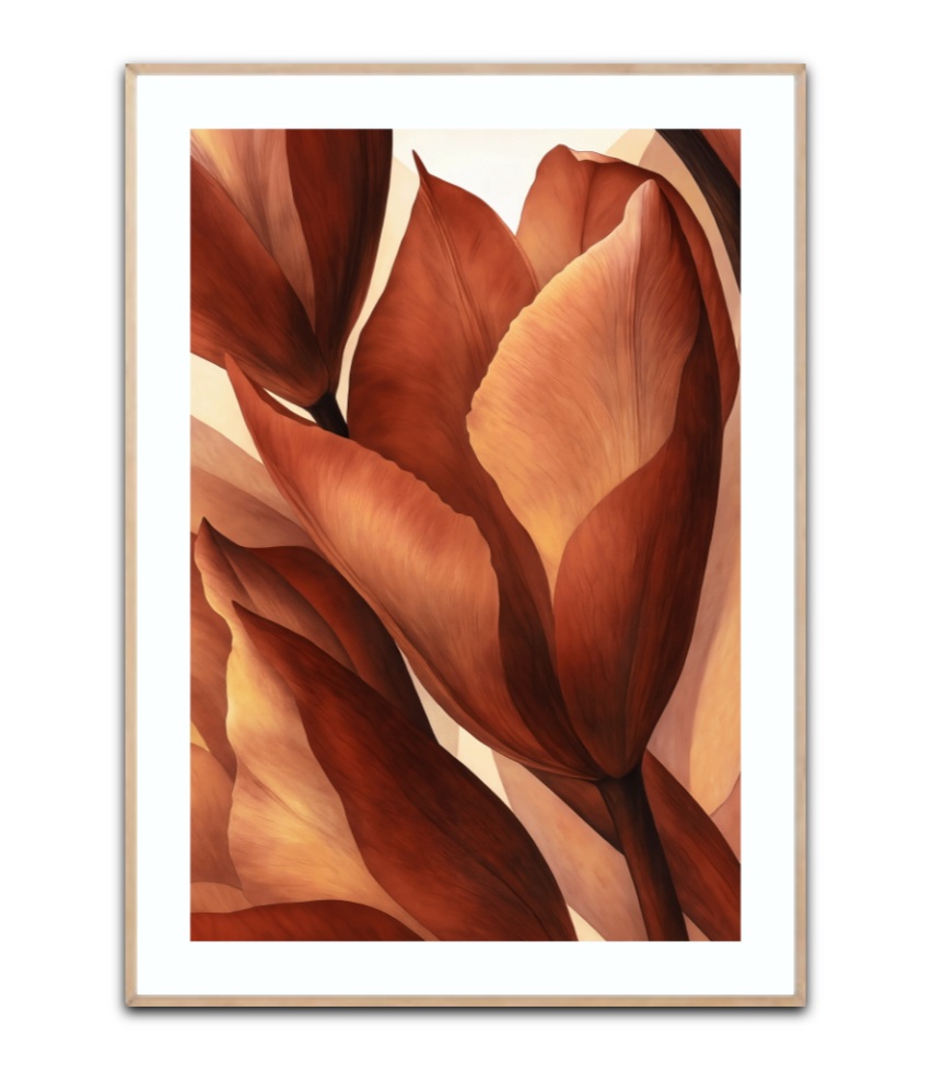 Autumn flower Poster .