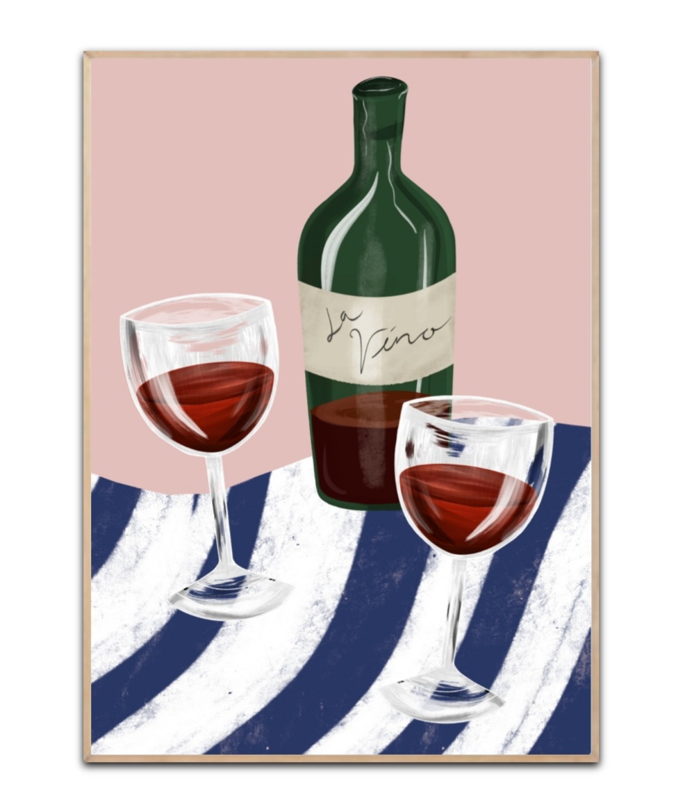 Vino time Poster .