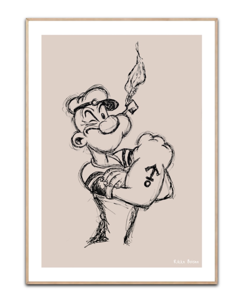 Popeye - Rikke Boisen Poster