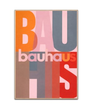 Bauhaus bau Poster