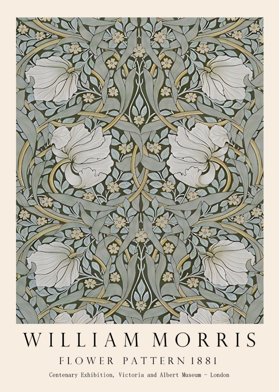 William Morris, Flower Pattern – Bild 6