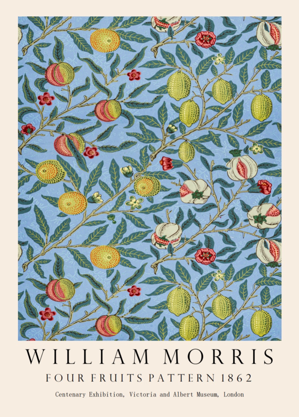 William Morris, Four fruits Pattern – Bild 6