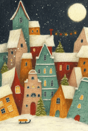 Julelandsby Str. A5 (15x21 cm)