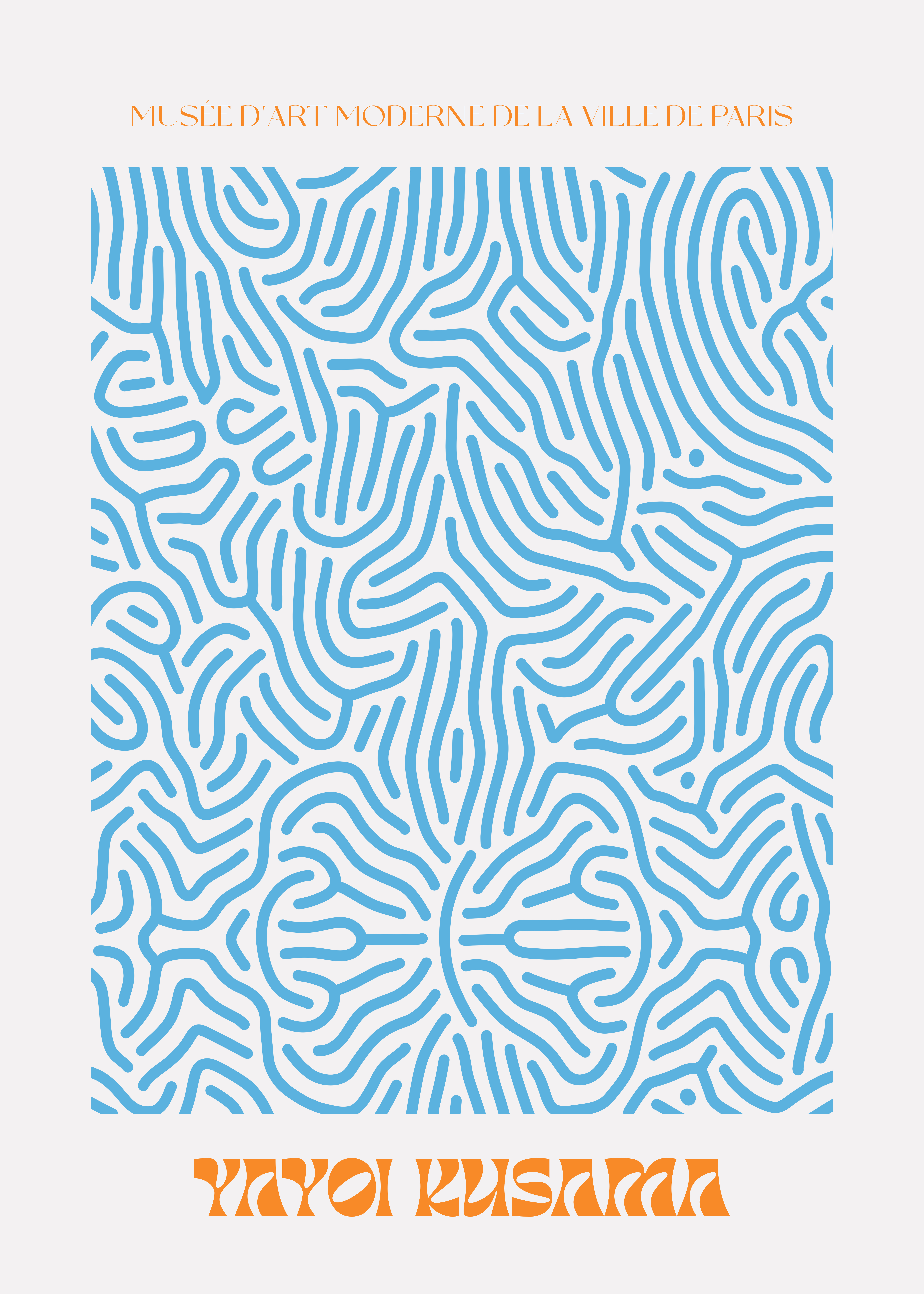 Yayoi Kusama - Blue Pattern – Bild 5
