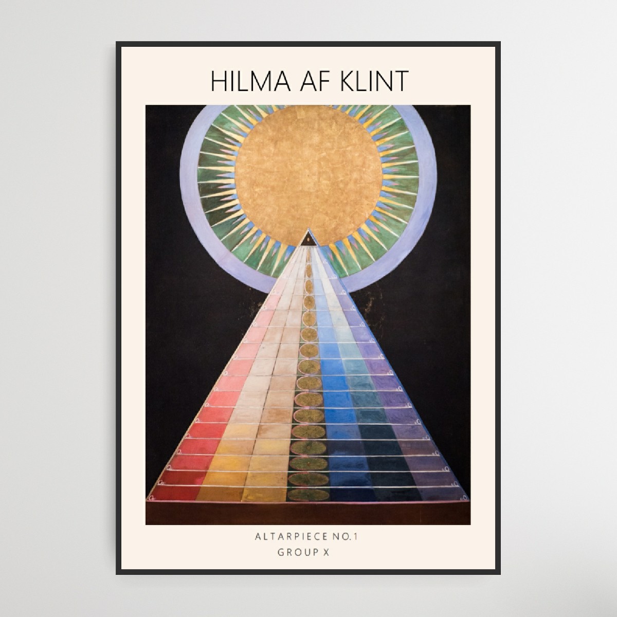 Hilma Af Klint - Altarpiece no. 1, Poster – Bild 8