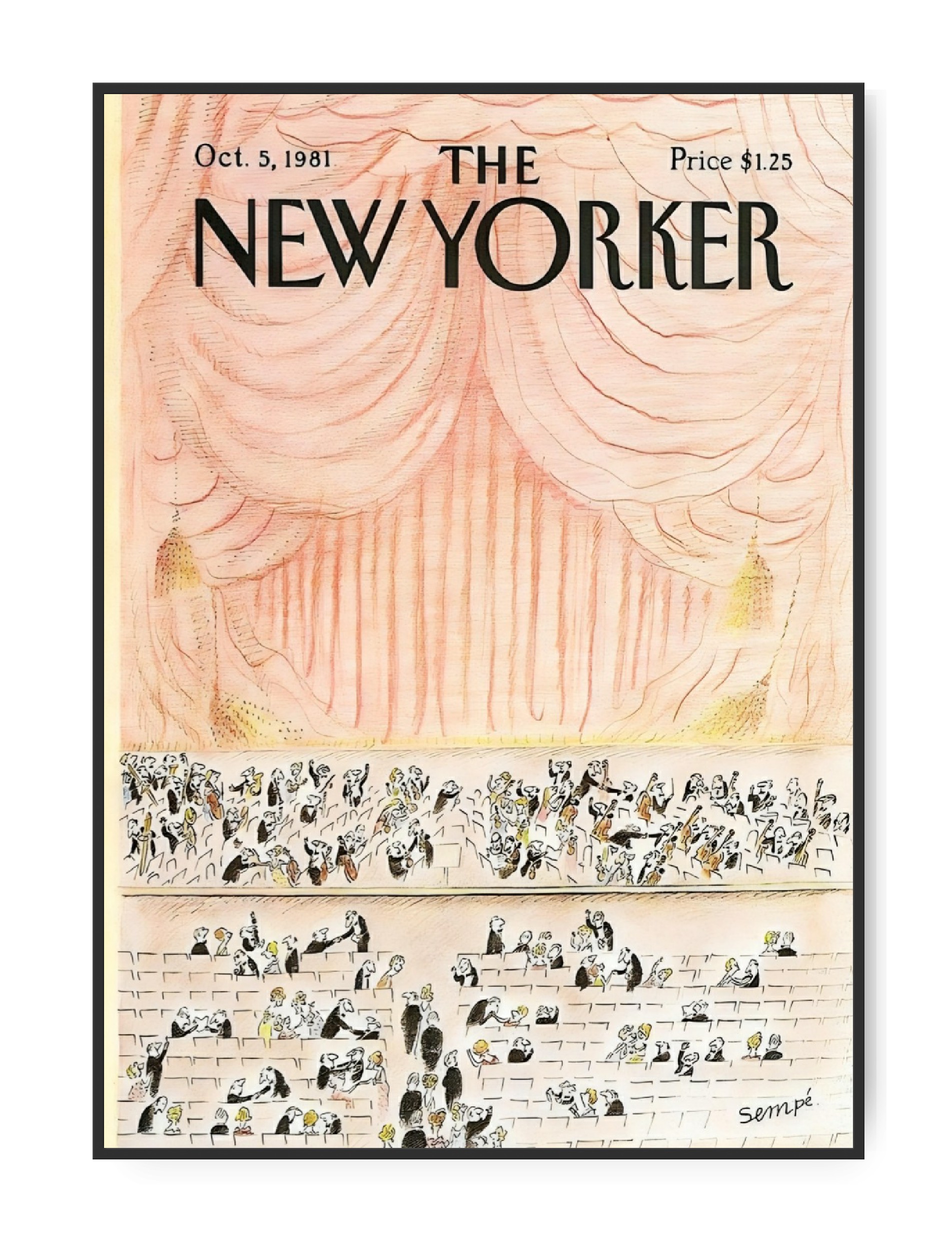 The New Yorker 1981, Poster – Bild 5