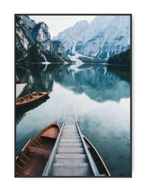 Two in the lake, Poster