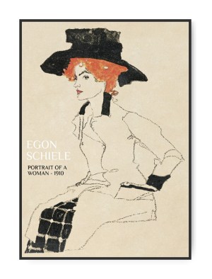 Egon Schiele, Potrait of a woman 3