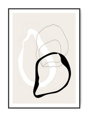 Abstract Circles, Poster