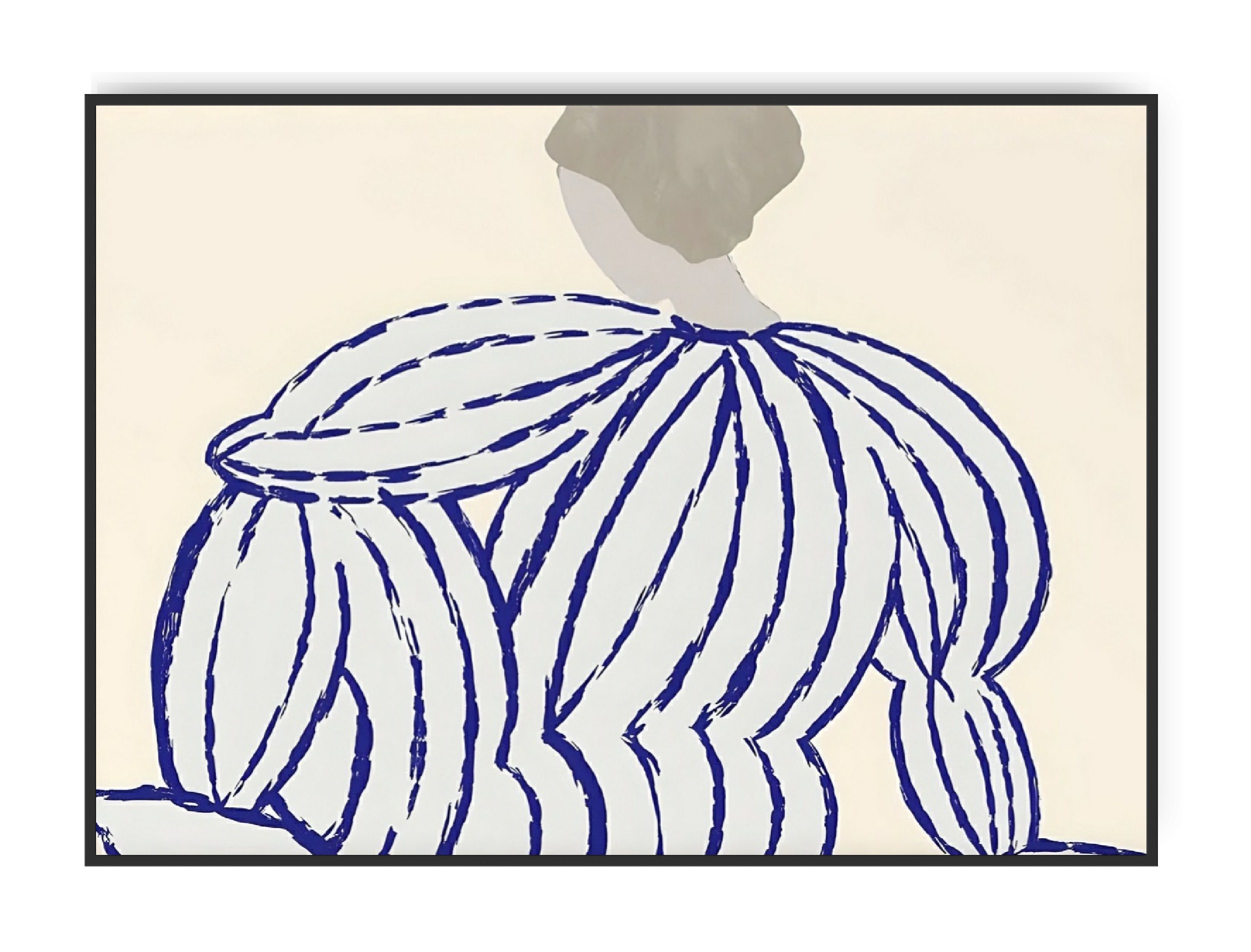 Lagom, Lady blue, Poster