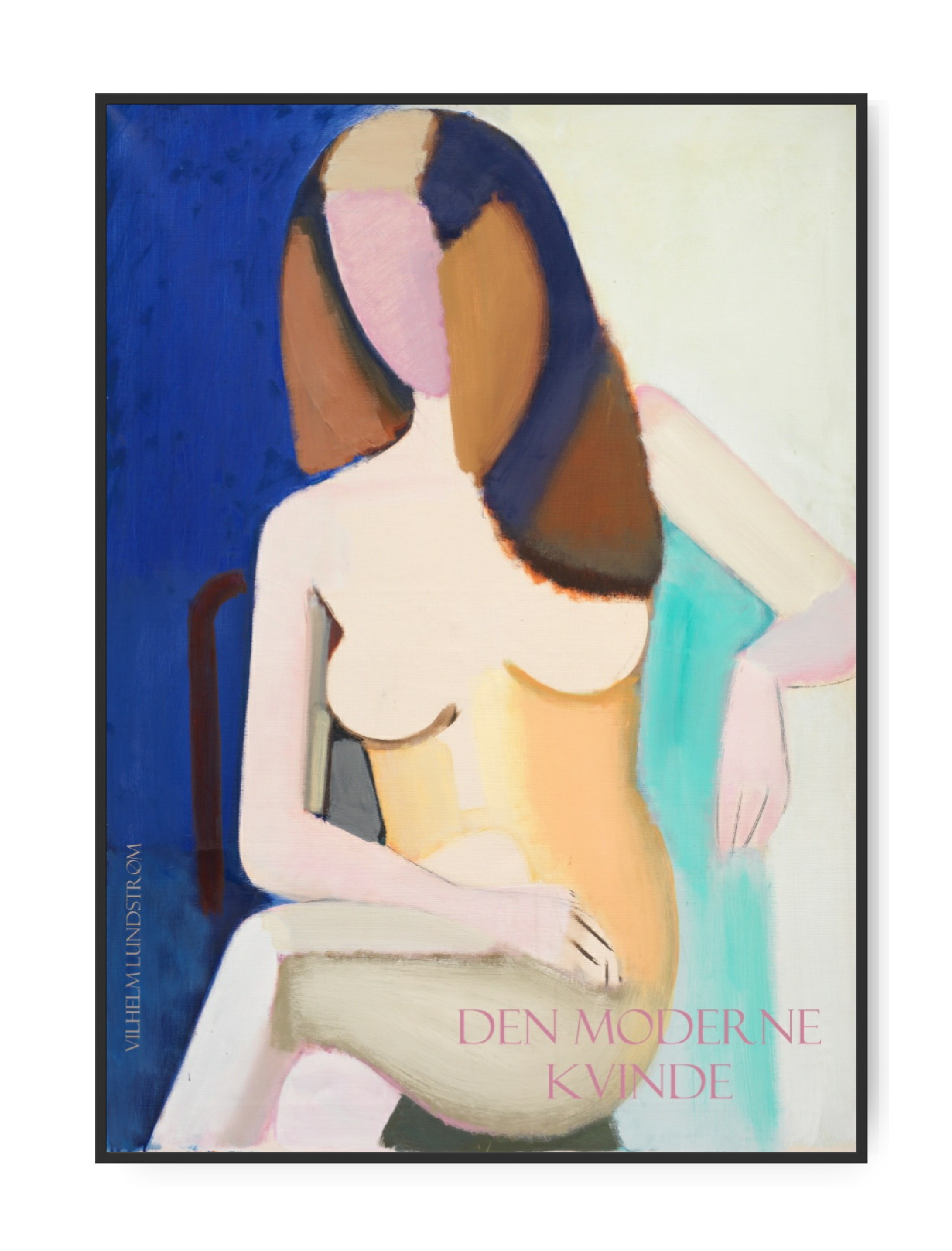 Vilhelm Lundström, moderne Frau, Poster