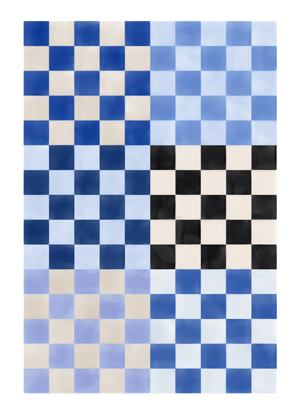 Blue squares, Poster – Bild 5