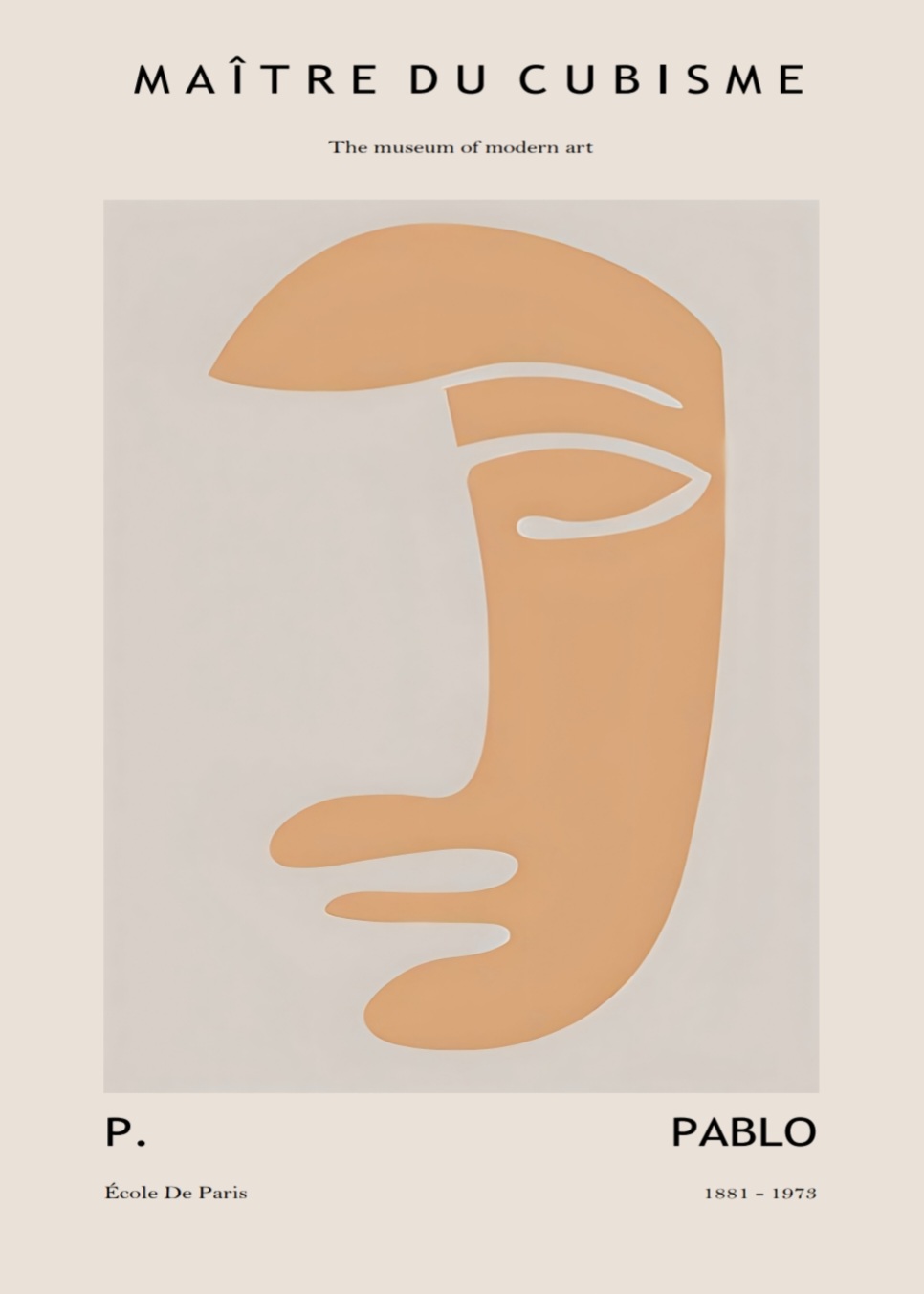 Maitre Du Cubisme orange head – Bild 6