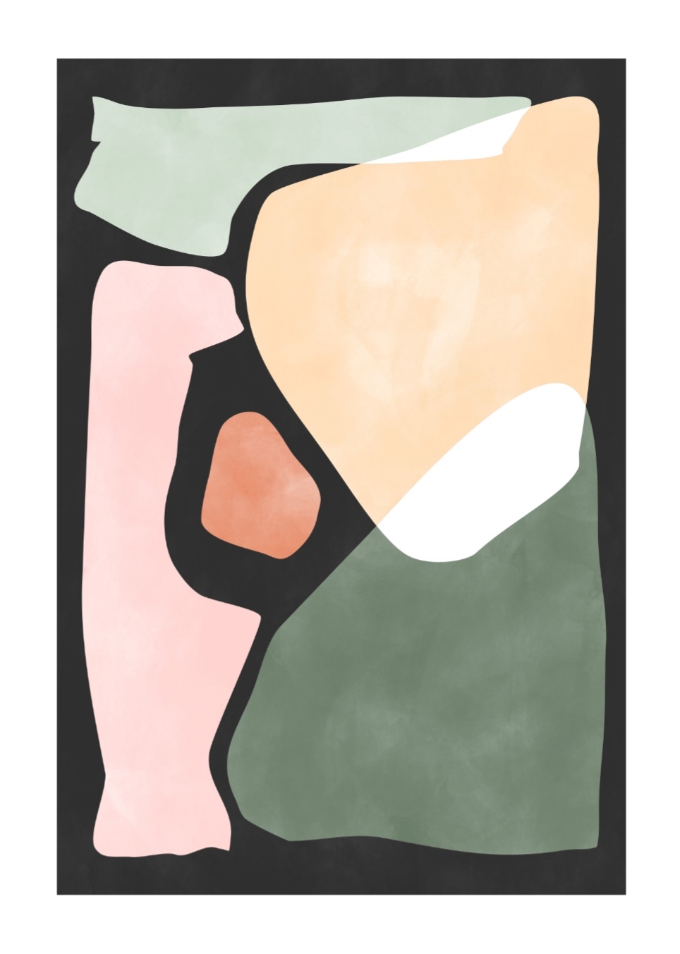 Aspectratio Pink green black no. 1, Poster – Bild 5