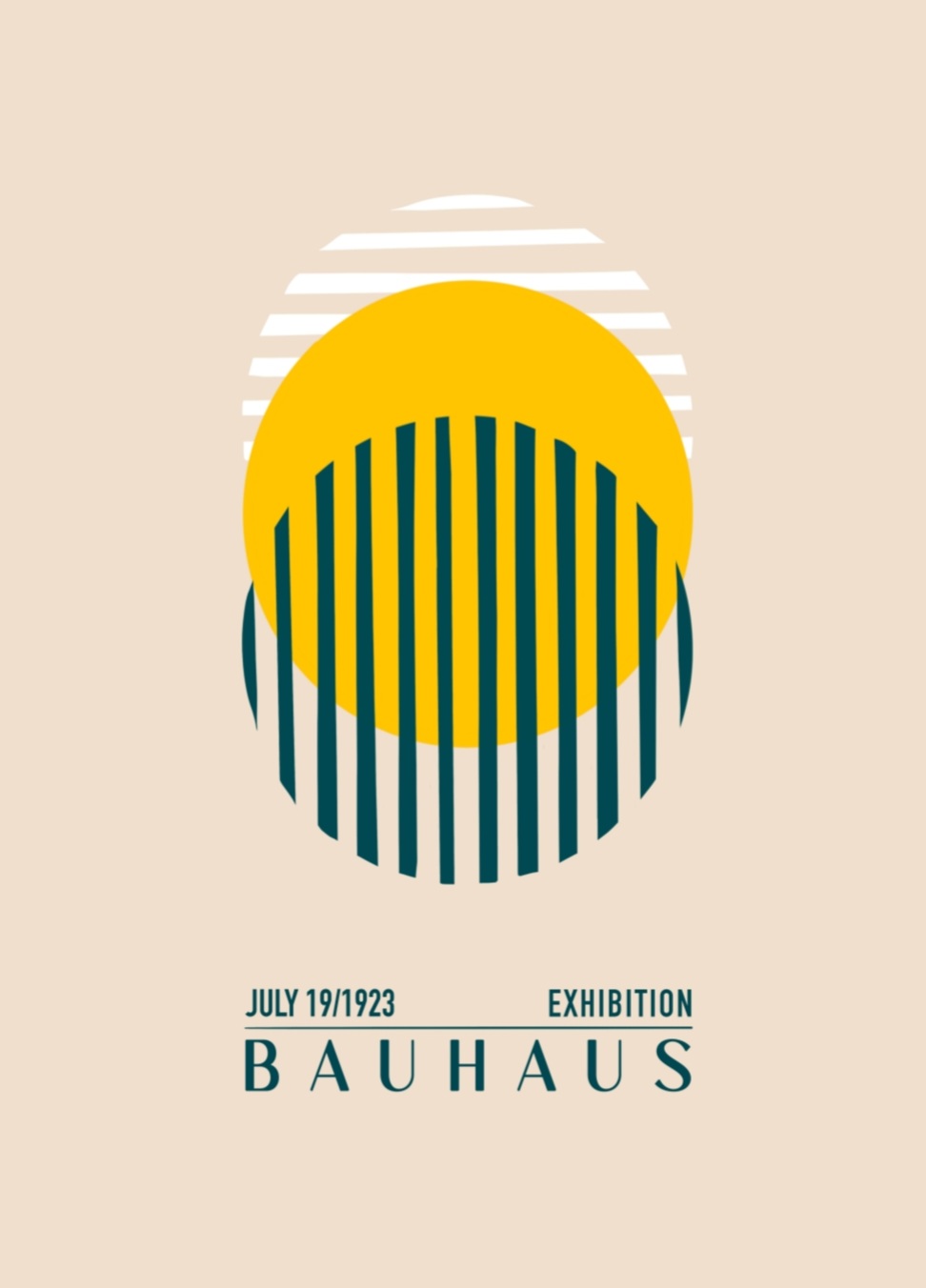 Modern Abstract Shapes – Zeitloses Poster – Bild 5
