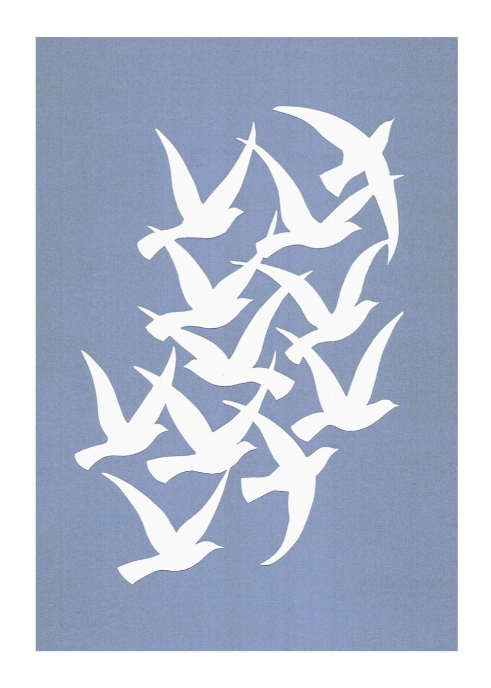 Cut outs - Birds flight Poster, . – Bild 5