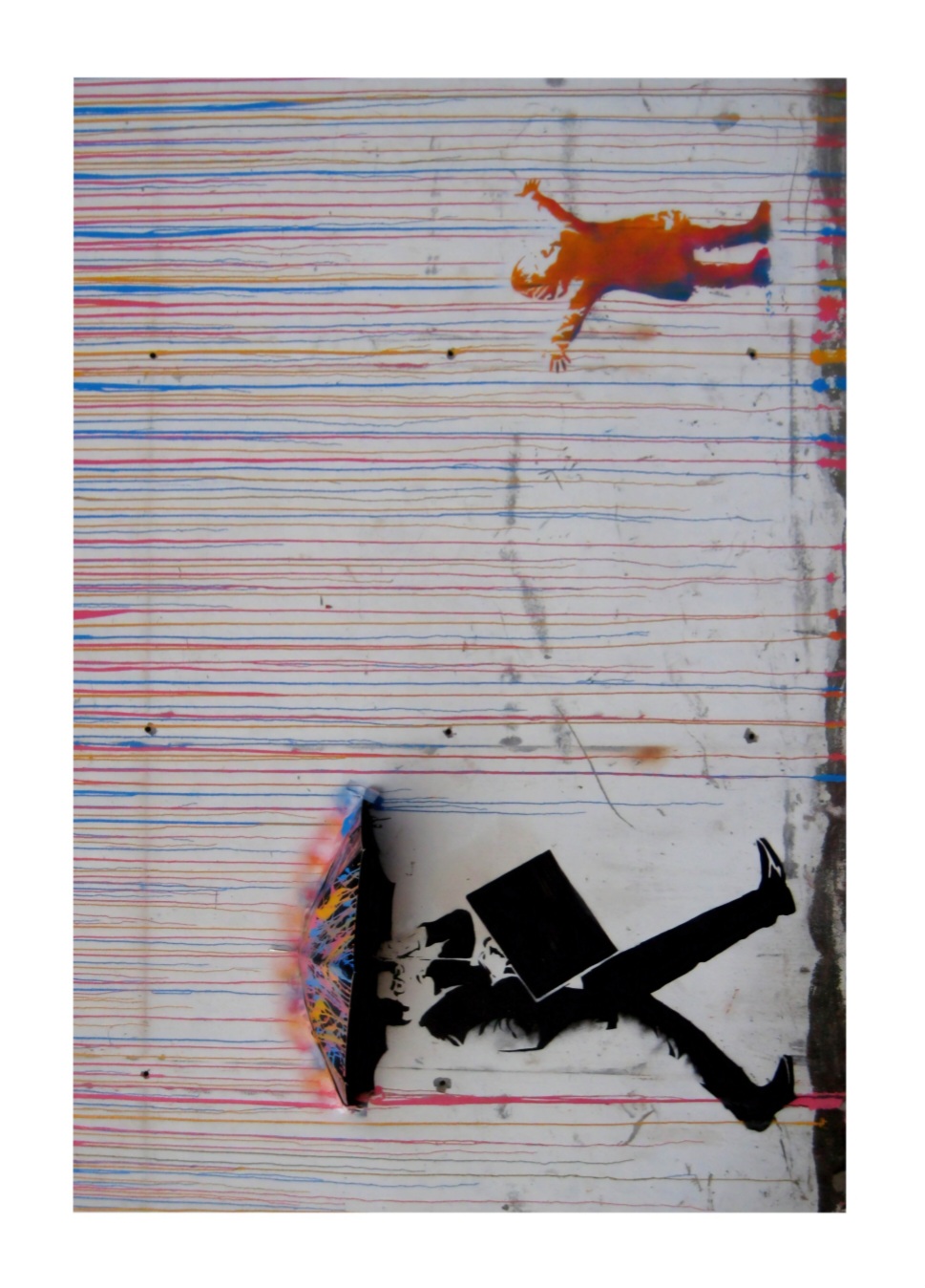 Banksy umbrella Poster – Bild 5