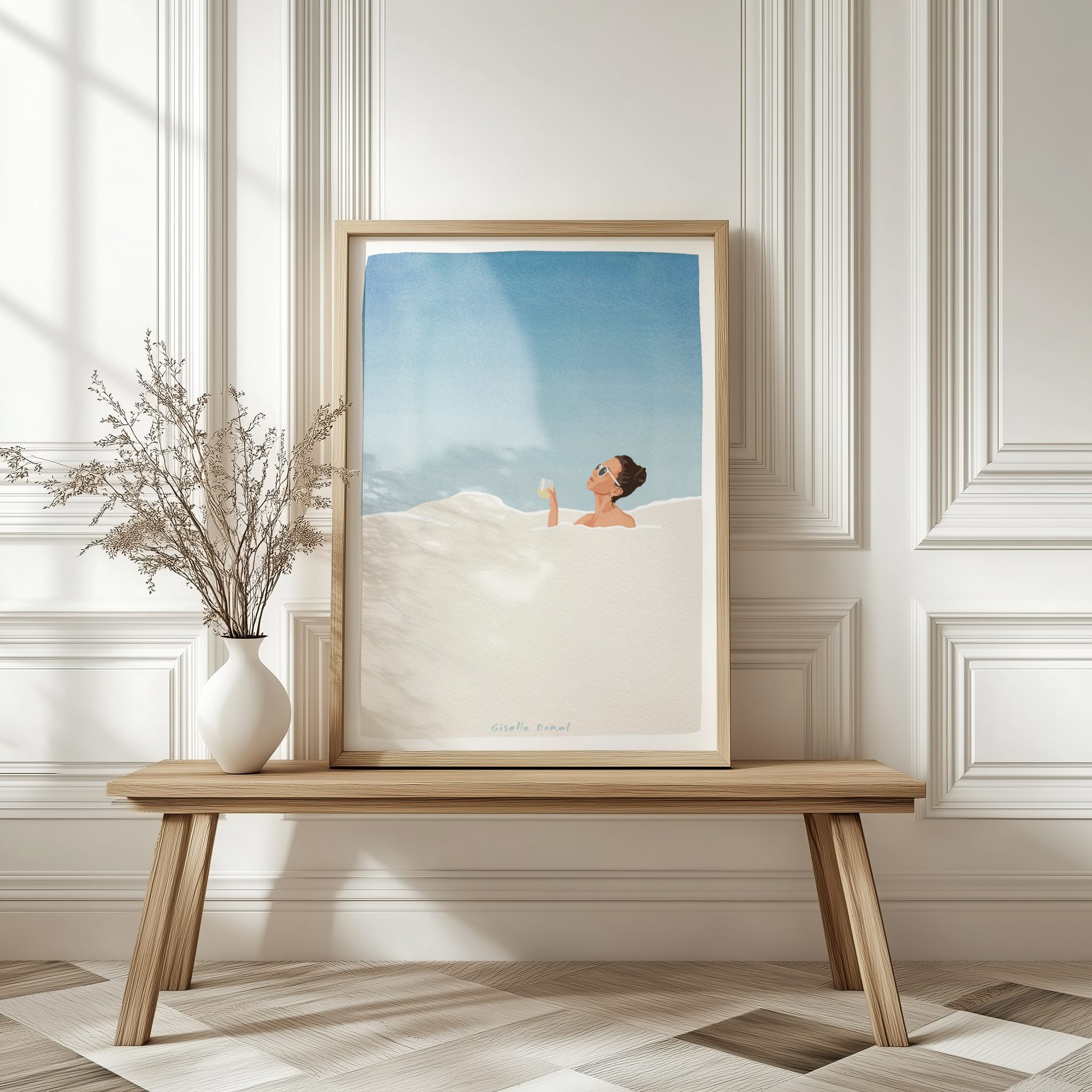 Bubblebath von Giselle Dekel Poster, . – Bild 5