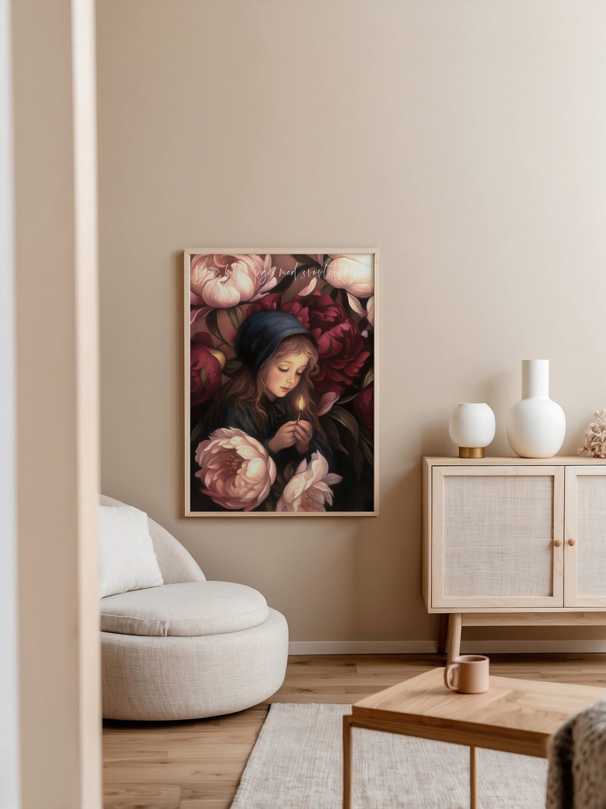 Das kleine Mädchen mit Schwefelhölzern x Rikke Boisen Poster – Bild 6