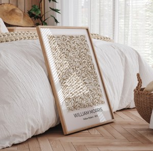 William Morris, Willow Pattern Brown, Poster