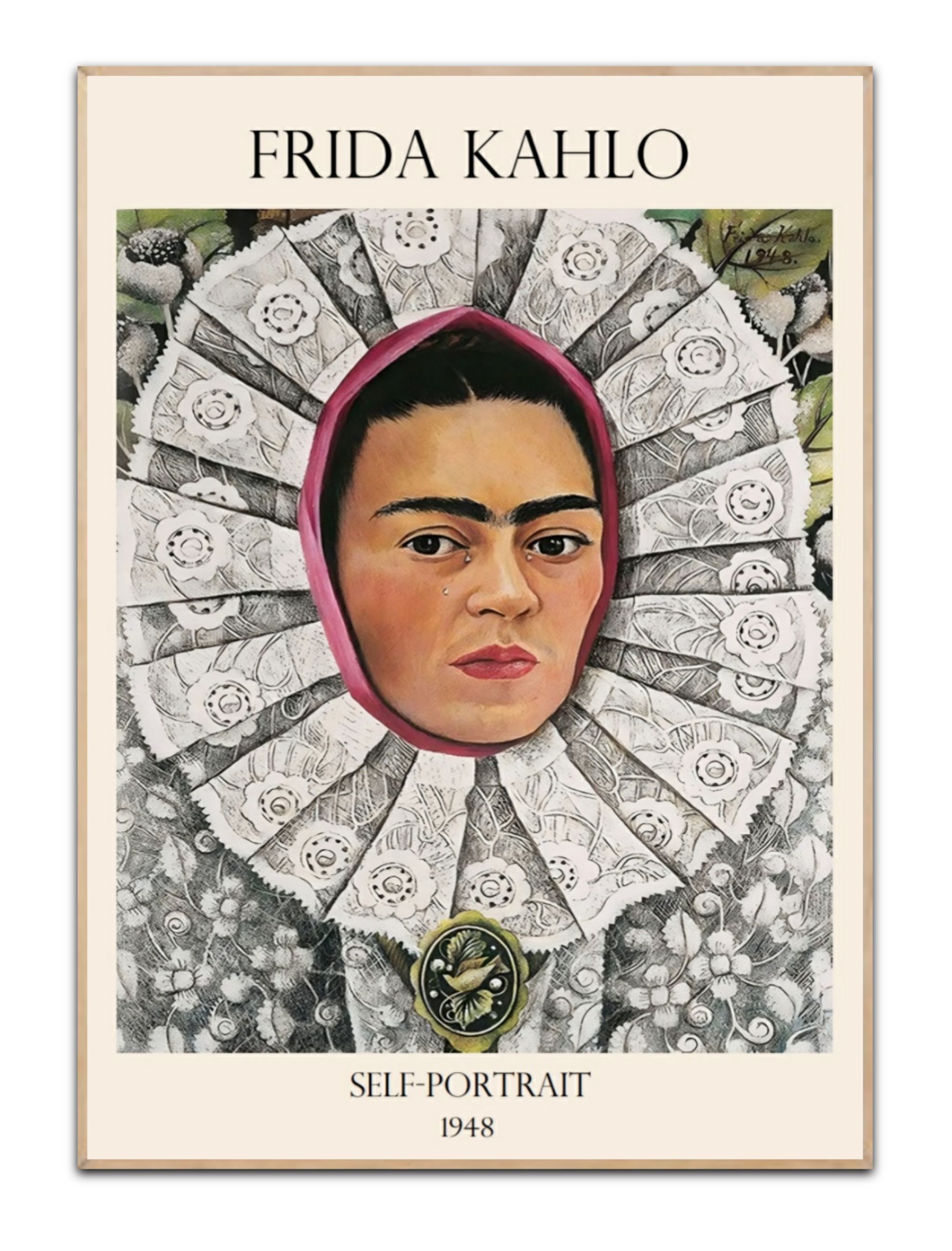Frida Kahlo - Self-portrait, Poster – Bild 5