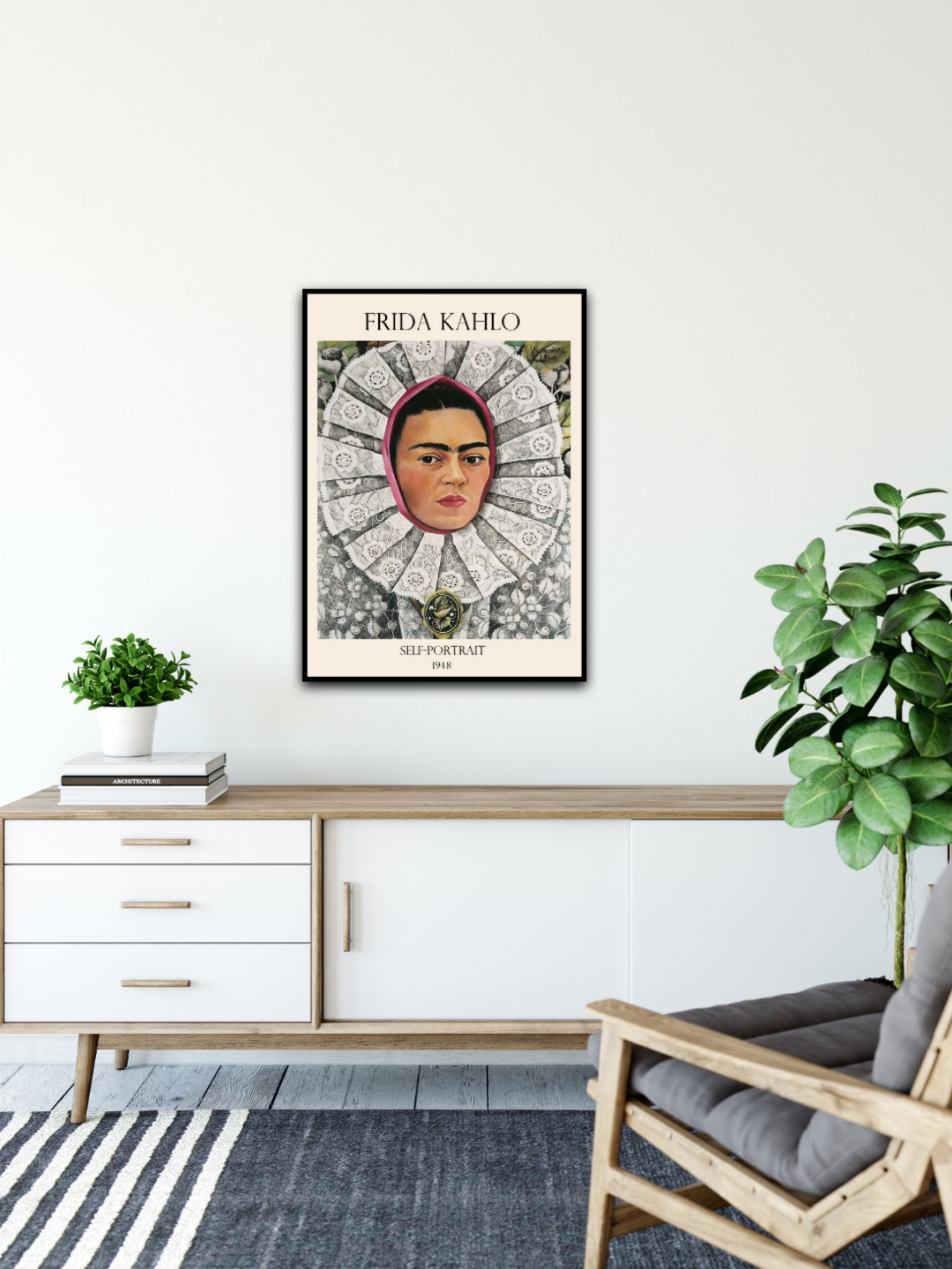 Frida Kahlo - Self-portrait, Poster – Bild 7