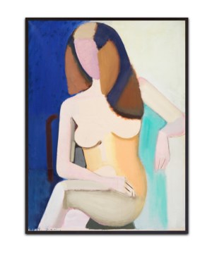 Lundstrøm, Den moderne kvinde – Leinwandbild