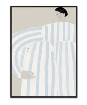 Perfect soft blue – Leinwandbild