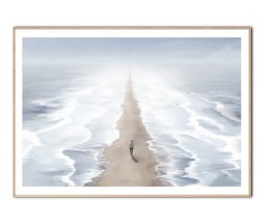 Between two oceans 70x100 cm Poster