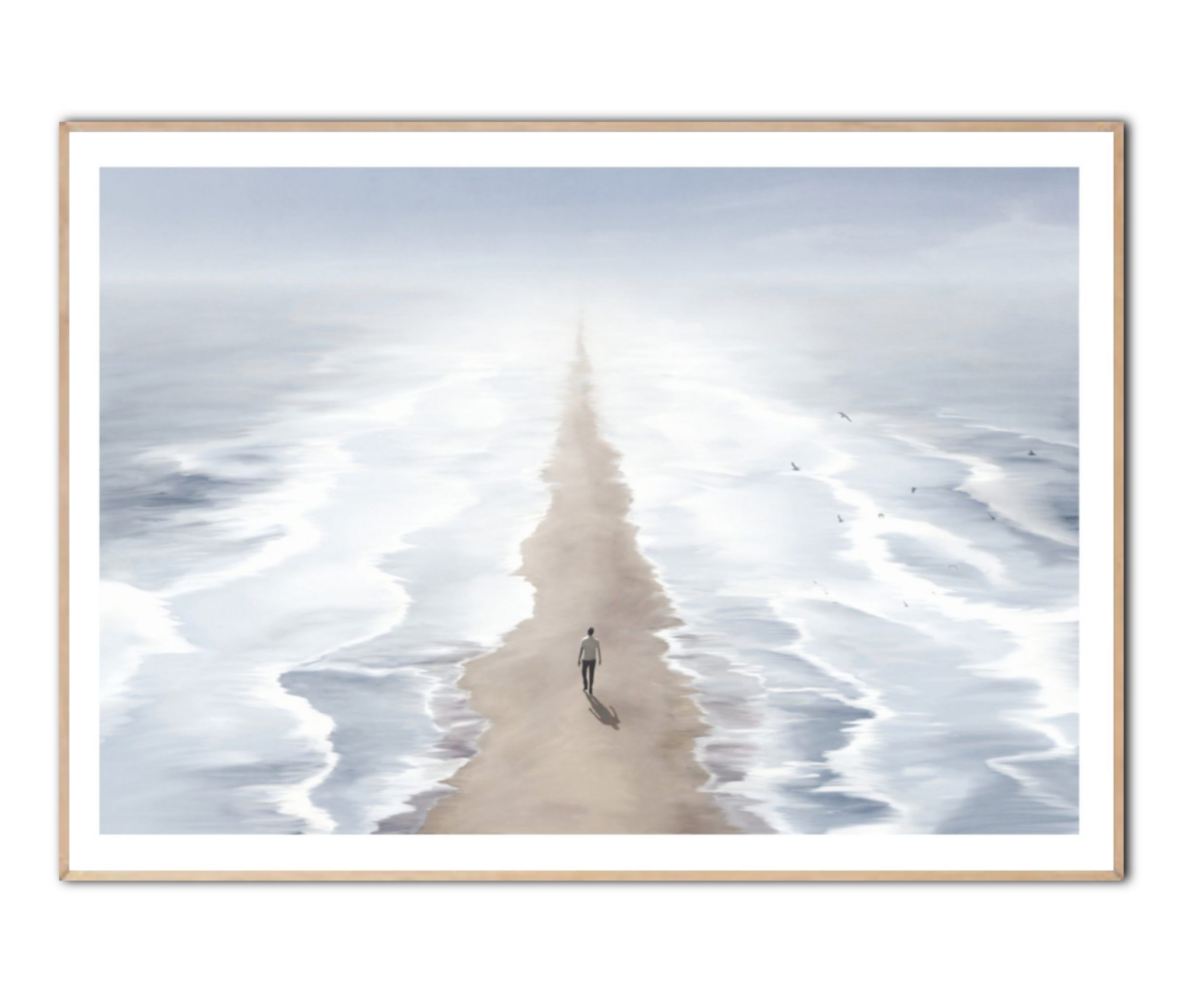 Between two oceans 70x100 cm Poster