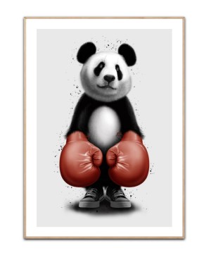 PANDA BOXER - Adam Lawless, Poster