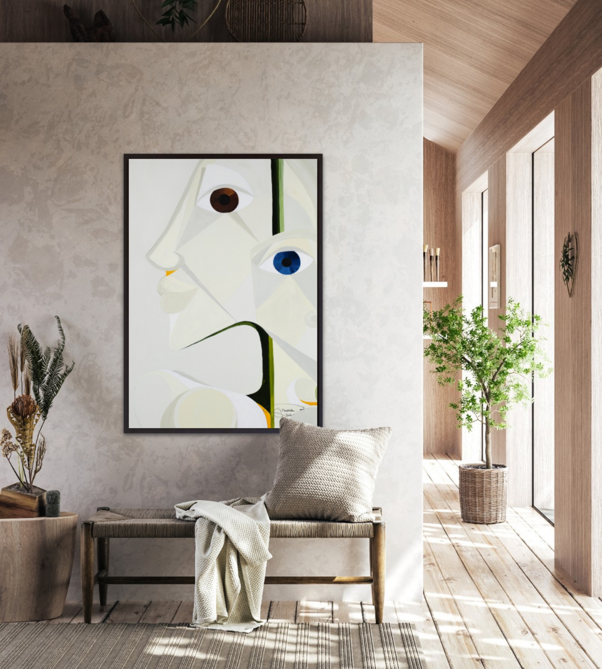 White Orchid By Simona Florea, – Leinwandbild – Bild 2