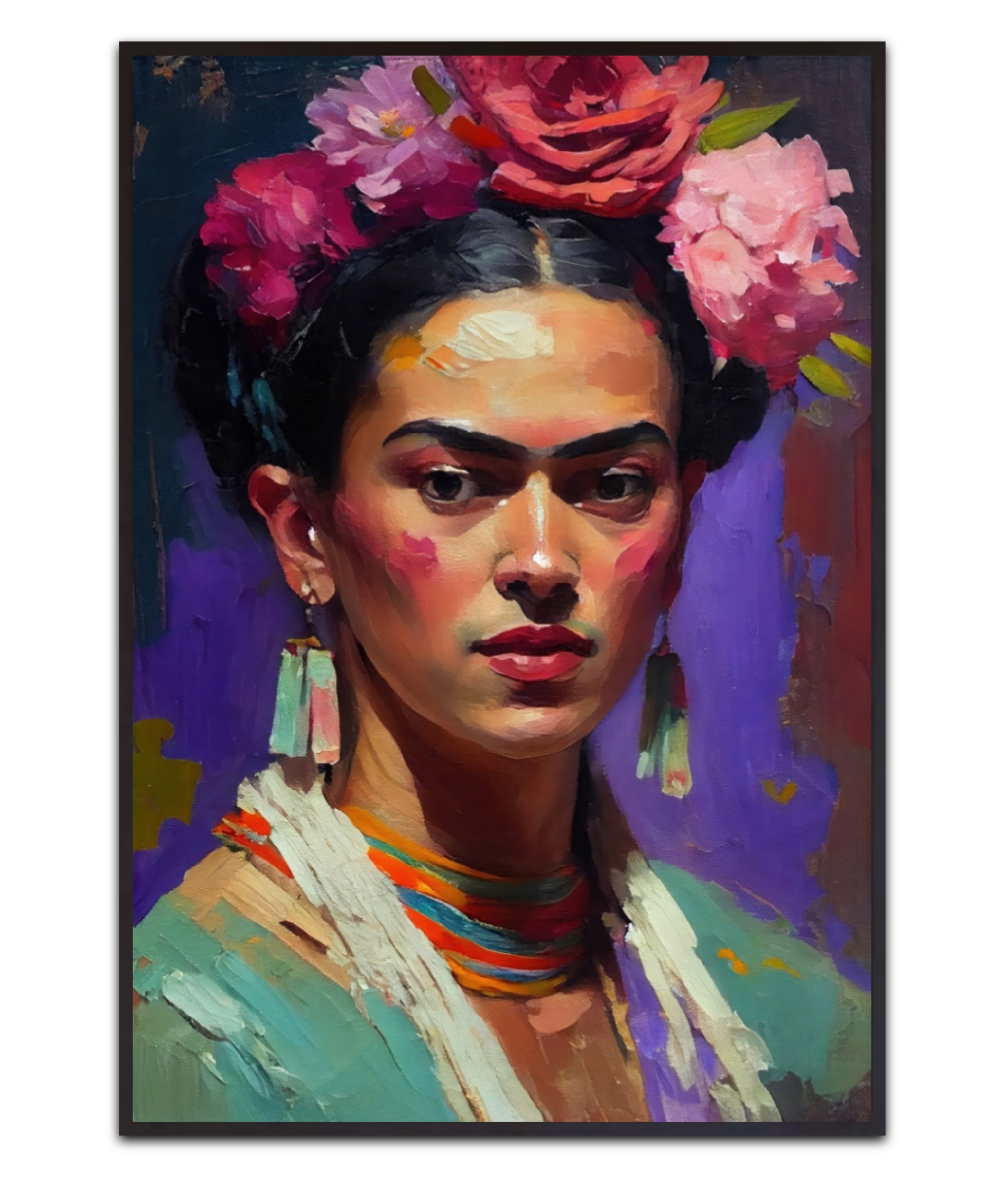 Portrait of Frida, – Leinwandbild