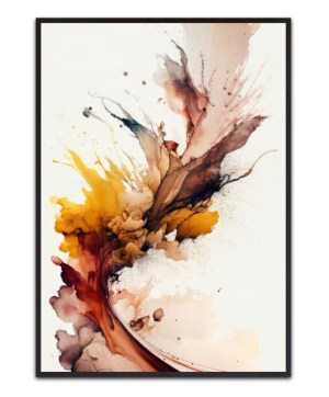 Autumnal Abstract – Leinwandbild