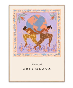 The World - Stadt Arty Guava, Poster