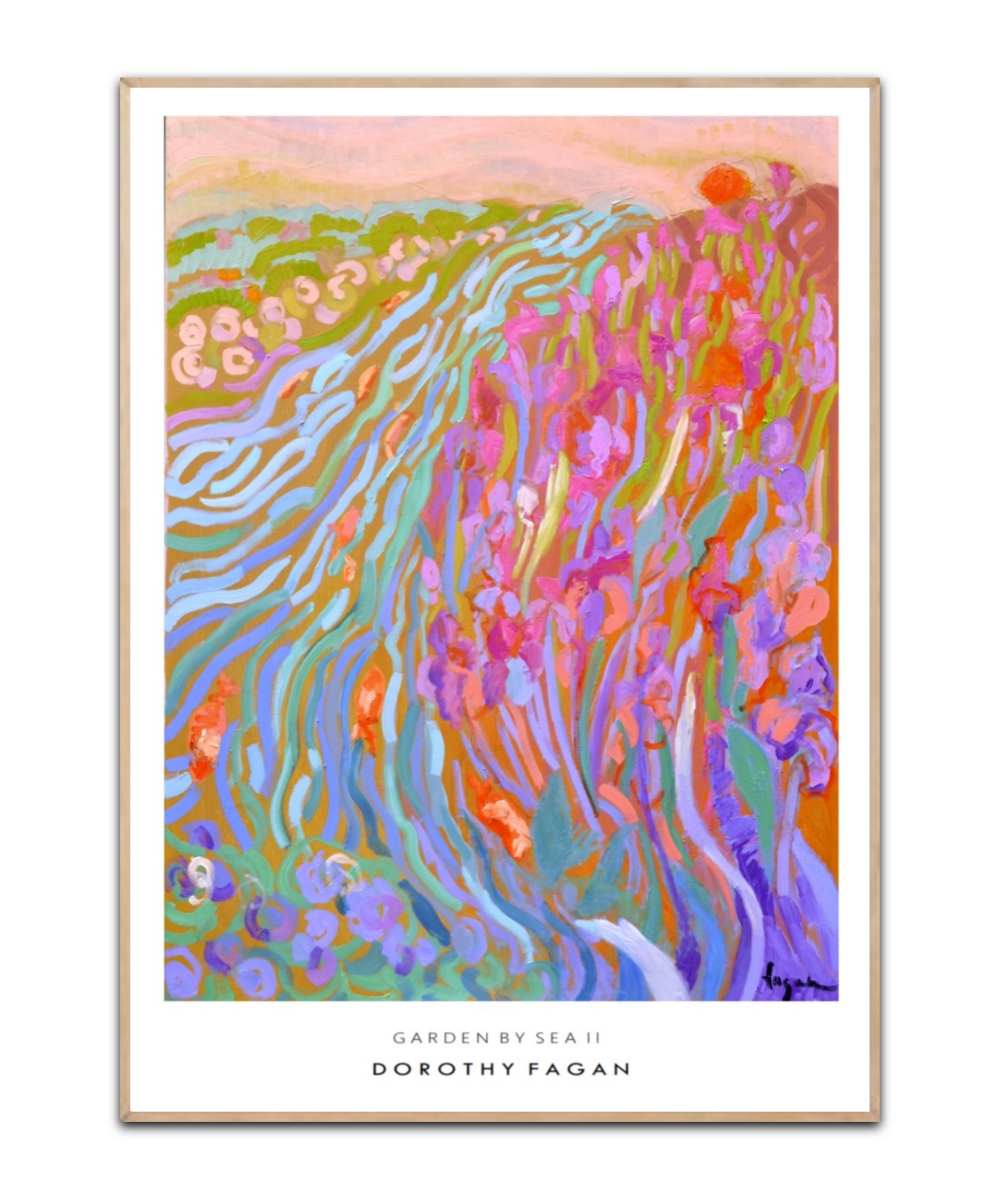 Garden von Sea II, von Dorothy Fagan, Poster