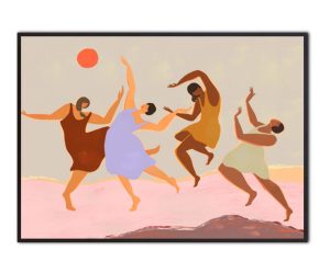 Together By Arty Guava, – Leinwandbild