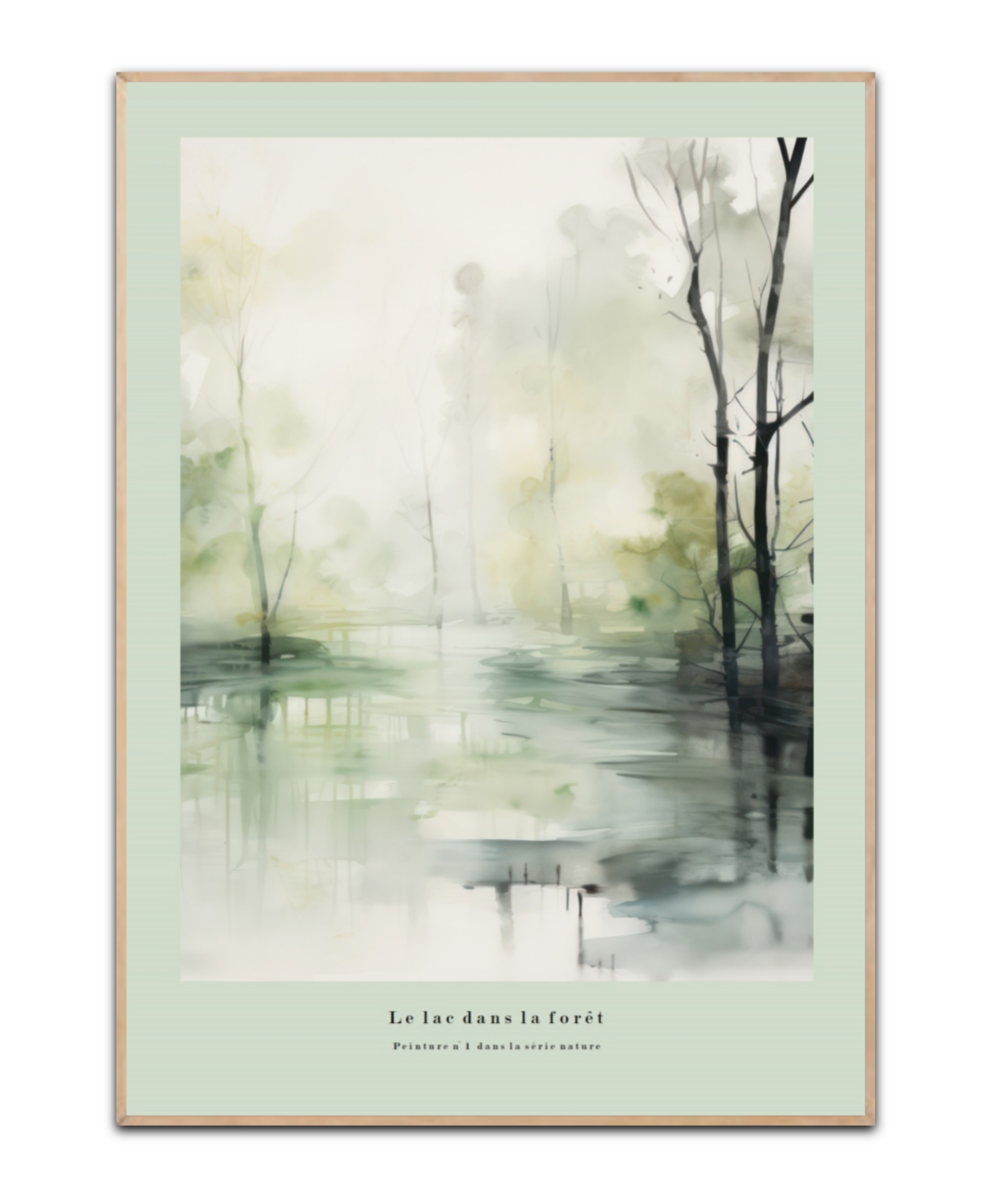 Le lac dans la fürét 2, Poster
