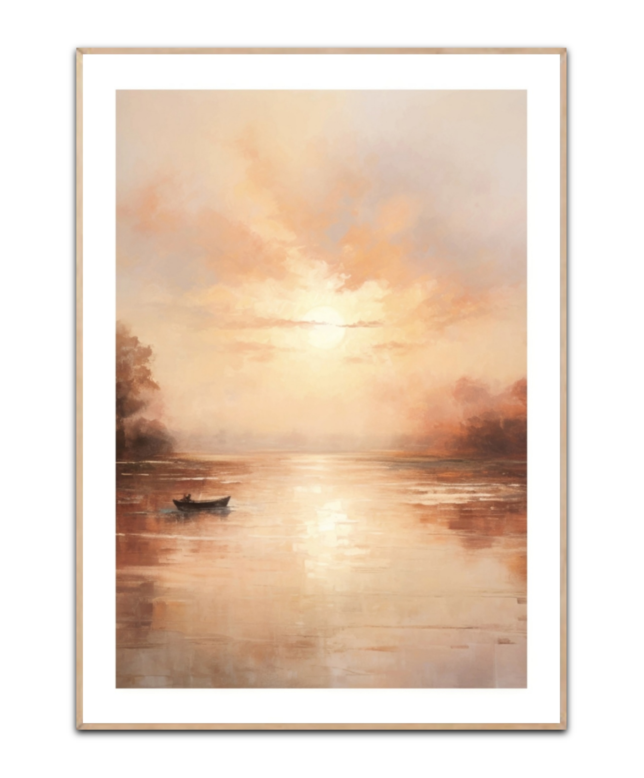 Autumn Sunset, Poster