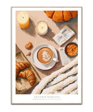 Oktober Morning - Autumn Collection 1, Poster