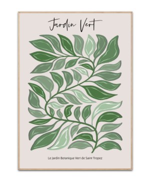 Jardin Vert Poster